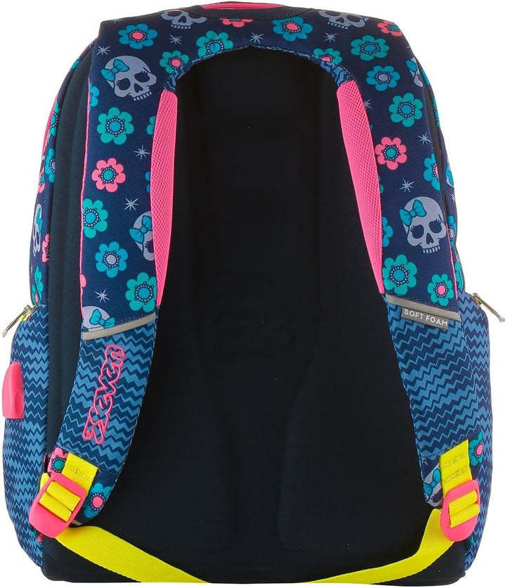 Seven Advanced, Mexi Girl, Blau, 30 Lt, Doppelfach, Schule & Freizeit, blau, Taglia unica, kinderruc