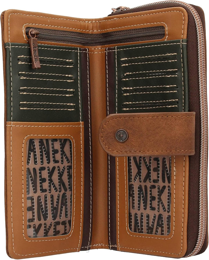 Anekke Wallet L with flap, kombi(theforest), Gr.