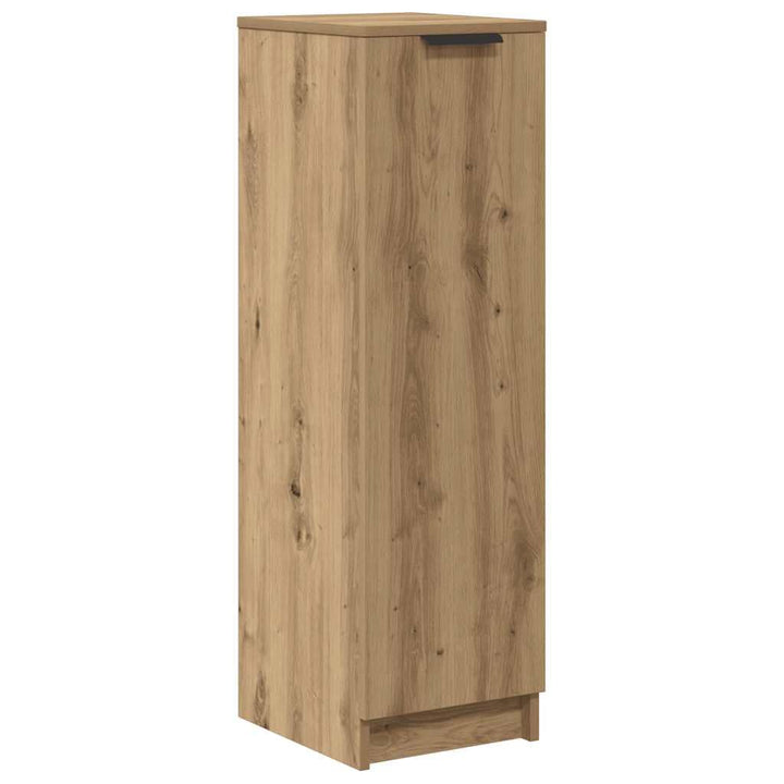 vidaXL Schuhschrank Artisan-Eiche 29,5x35x100,5 cm Holzwerkstoff, Schuhe Aufbewahrung, Schuhregal, S