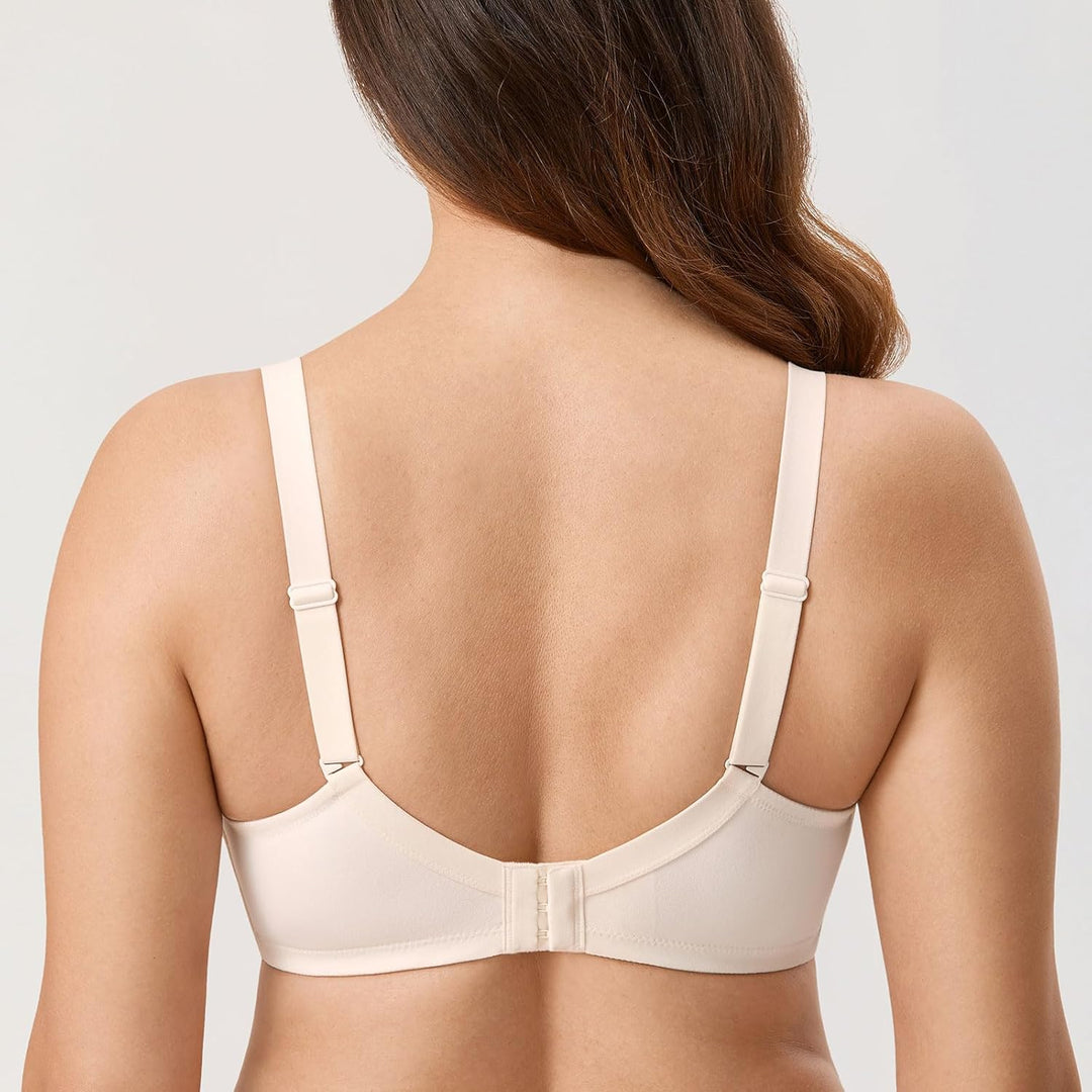 MOMANDA Damen Pump Still BH ohne Bügel Spitzen Schwangerschafts Stillen BHS Mutterschaft Soft Bequem