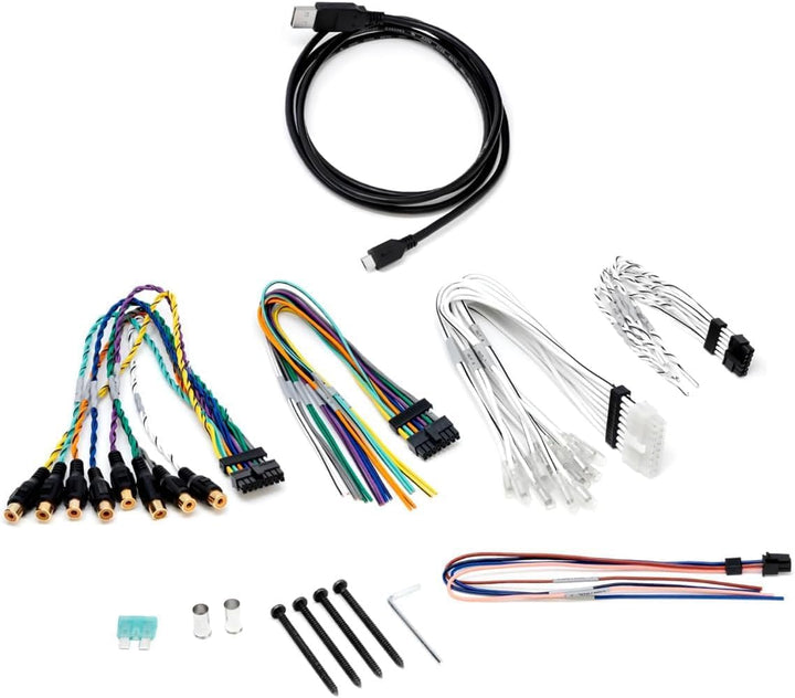 Audison AF C8.14 bit – 8-Kanal Class-D Verstärker mit 14-Kanal-DSP, 100W RMS an 2Ω, Präzise Klangabs