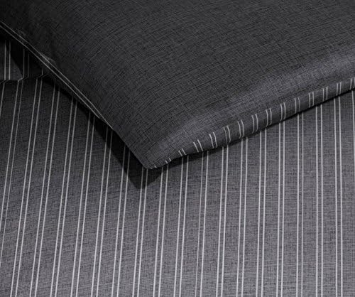 Kaeppel Feinbiber-Bettwäsche Eternity Combo, 2-TLG. Zinn, 200X200 cm Zinn 200X200 CM, Zinn 200X200 C