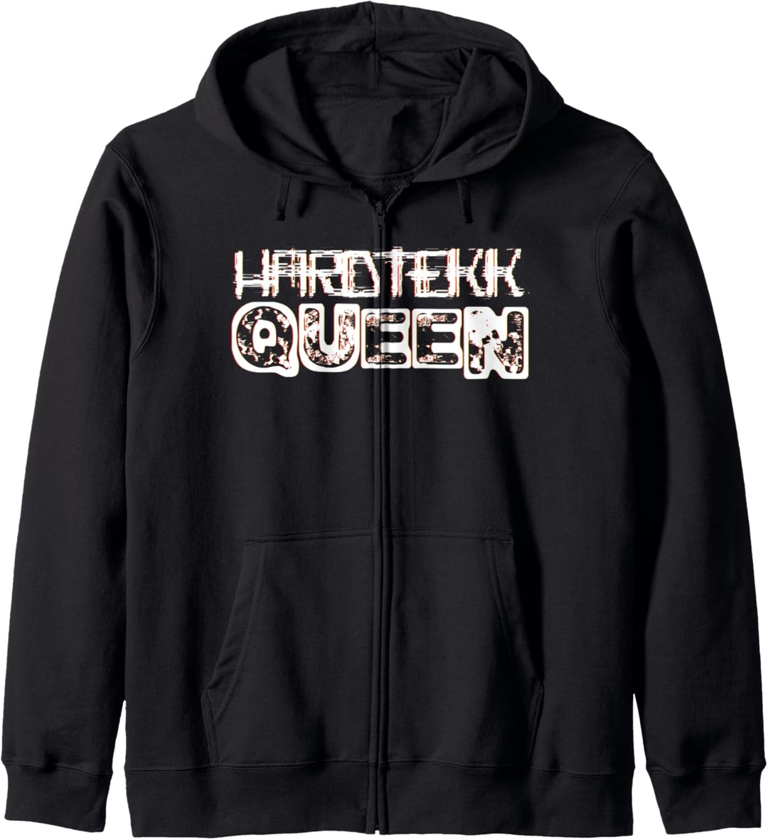 Hardtekk und Tekkno Hardcore Gabber Hardtekk Hardtekk Queen Kapuzenjacke