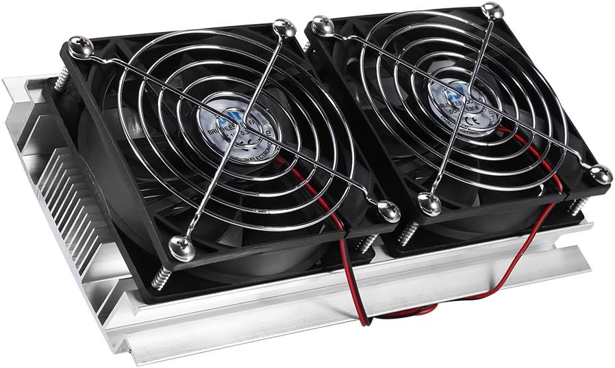 12 V Halbleiter-Kühlmodul, Doppelkern-Kühlung, thermoelektrisch, Peltier-System, Halbleiter-System,