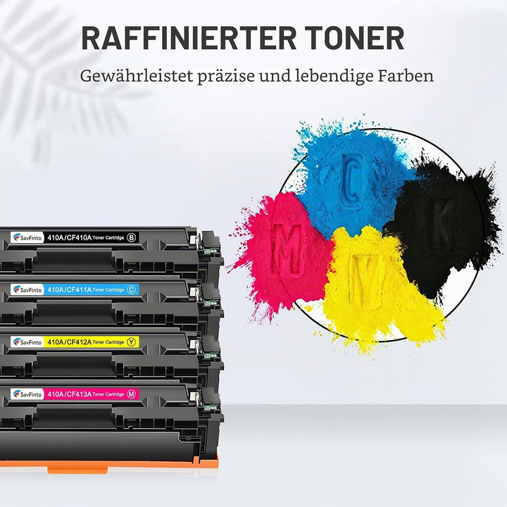 410A Kompatibel Toner als Ersatz für HP 410A 410X CF410X CF410A Color Laserjet Pro MFP M477fdw M477f