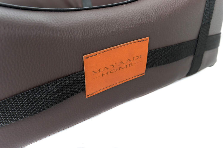Mayaadi-Home Hundeautositz Kunstleder Hundesitz Hundebett Autokörbchen Autositz Hundesitz Hundedecke