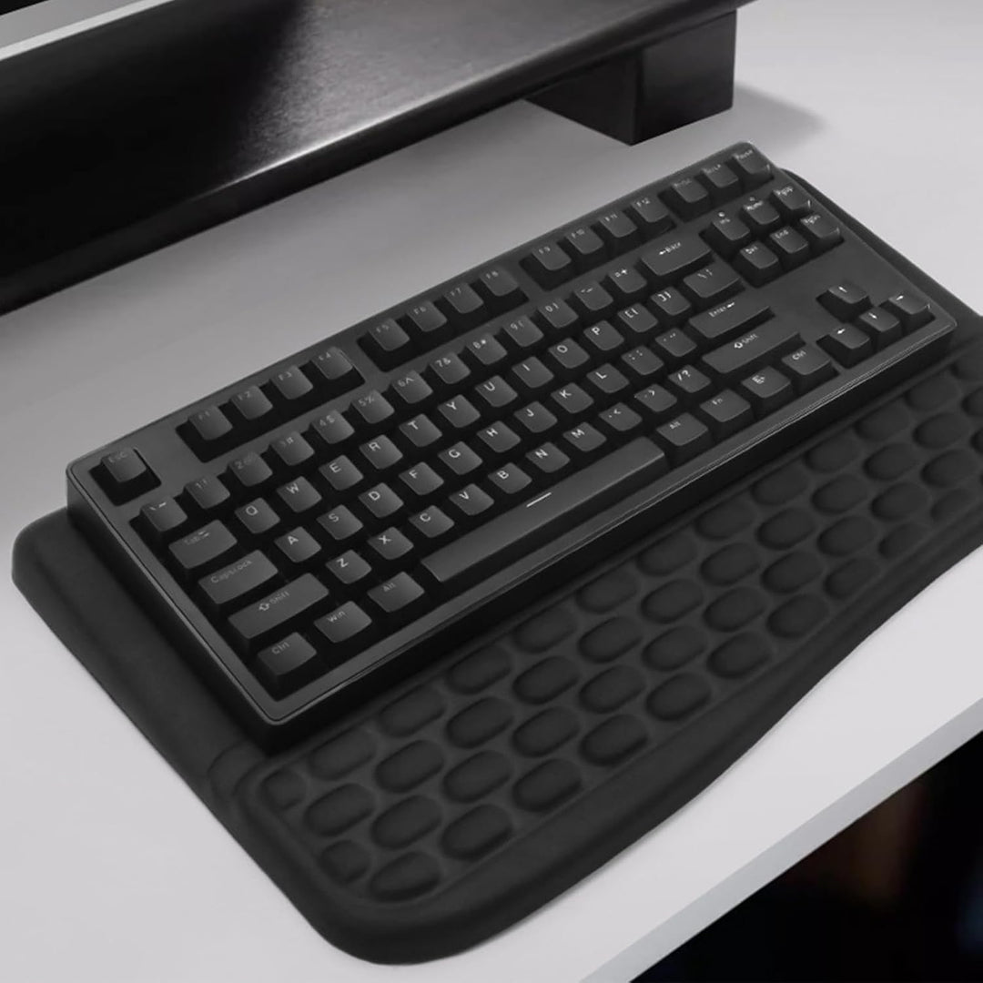 Handballenauflage Tastatur Maus 2-in-1 Set, Ergonomische Memory-Schaum | Cloud Wrist Rest mit 2 Neig