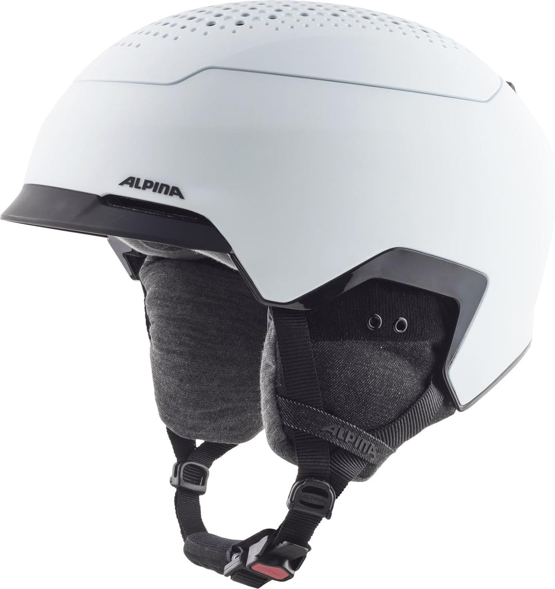 ALPINA Unisex - Erwachsene, GEMS Skihelm white matt 55-59 cm, white matt 55-59 cm