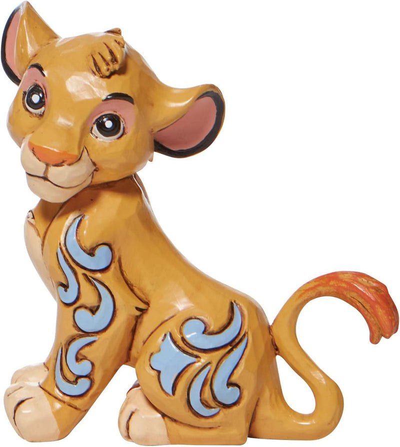 Enesco Jim Shore 6009001 Disney Traditions Simba Miniaturfigur Mehrfarbig 3 in H x 1.75 in W x 2.25