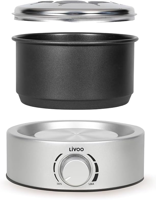 Livoo - Elektrisches Fondue-Gerät DOC333-800 W, 2,4 l, ohne PFAS, 8 Personen