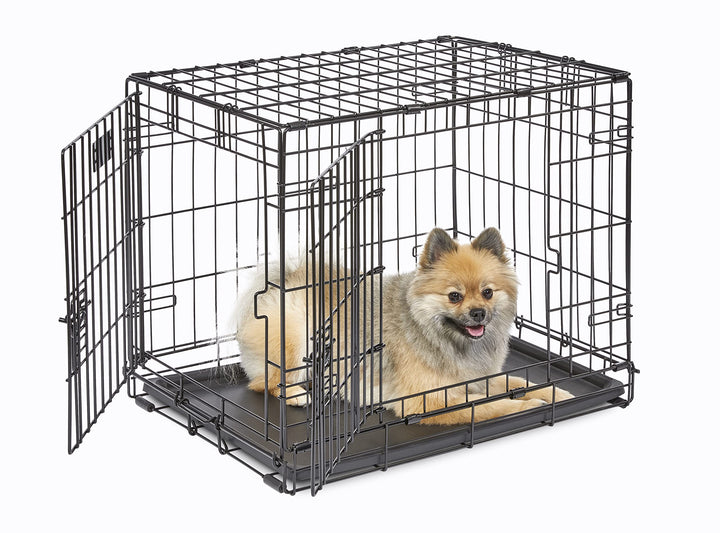 MidWest Homes for Pets iCrate Modell 1524 Hundebox, ca. 61 cm lang, mit Doppeltür, auslaufsicherer B