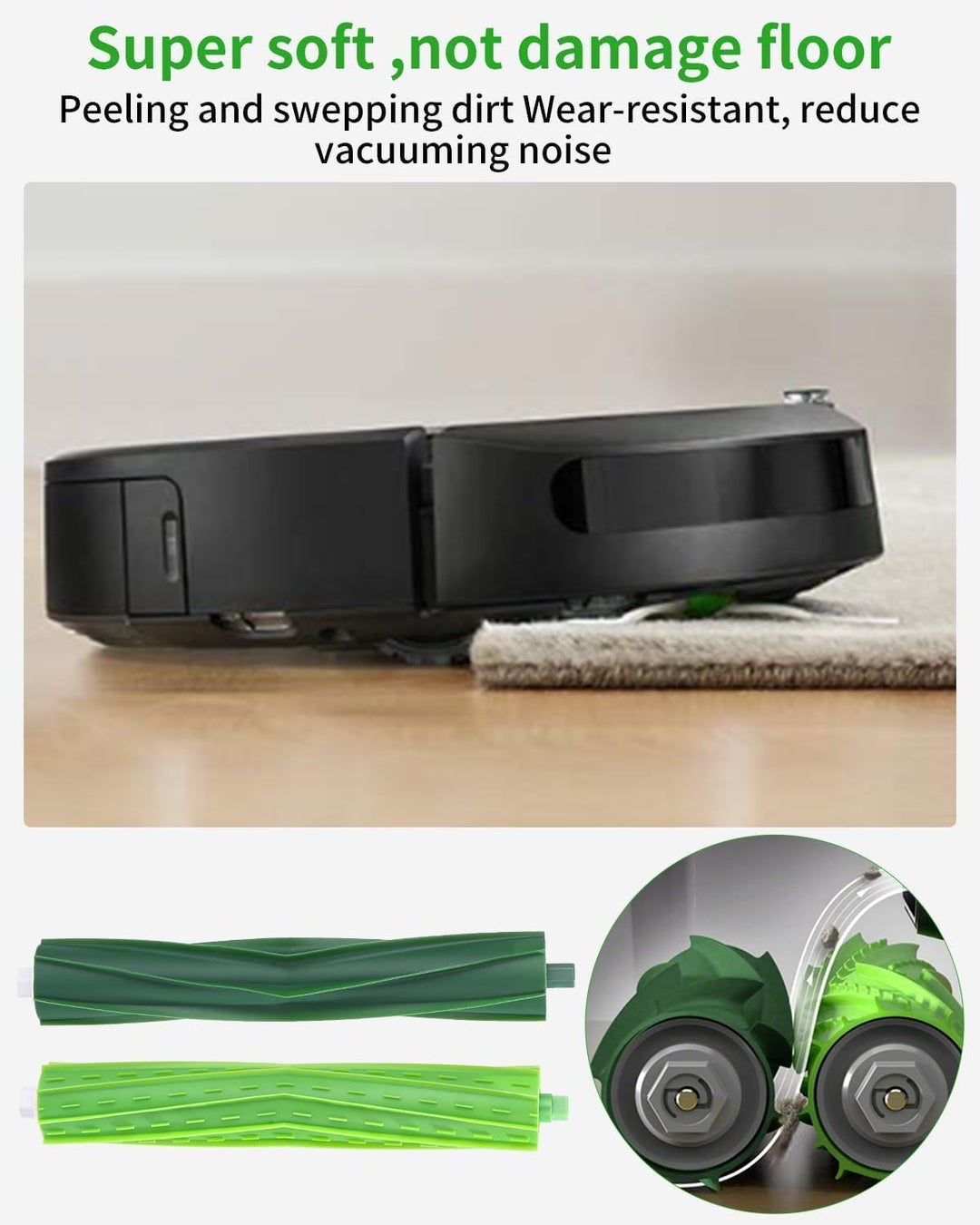 Ersatzteile Zubehör für irobot roomba E&I&J Serie, i7+ i3 i3+ i4 i4+ i6 i6+ j7 j7+ i8 i8+ E5 E6 E7 S