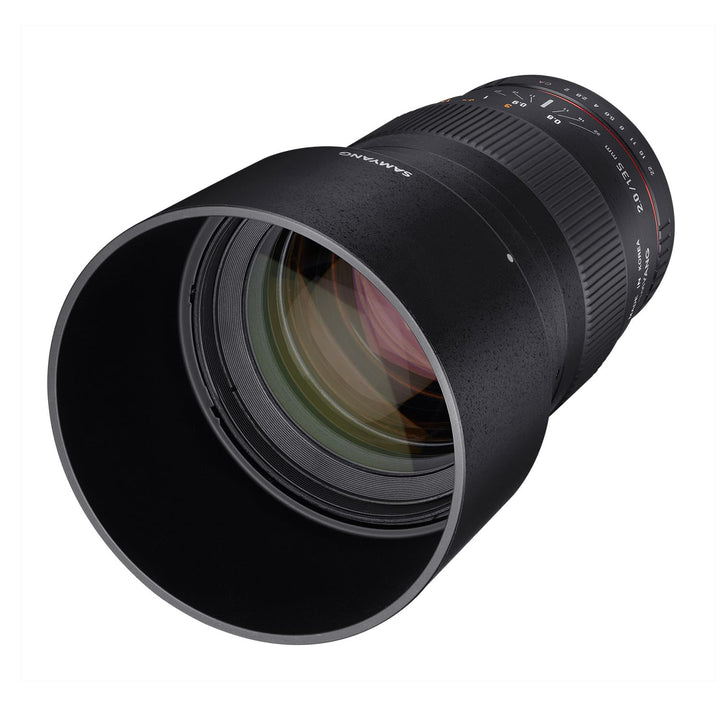 Samyang 135mm F2.0 für Canon EF - Vollformat und APS-C Teleobjektiv Festbrennweite für Canon Kamera