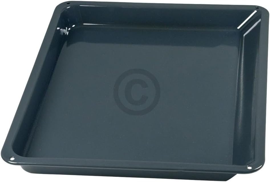 Backblech hoch kompatibel mit AEG 140024698023 466x385x38mm für Backofen Dampfgarer pyrolysefähiges