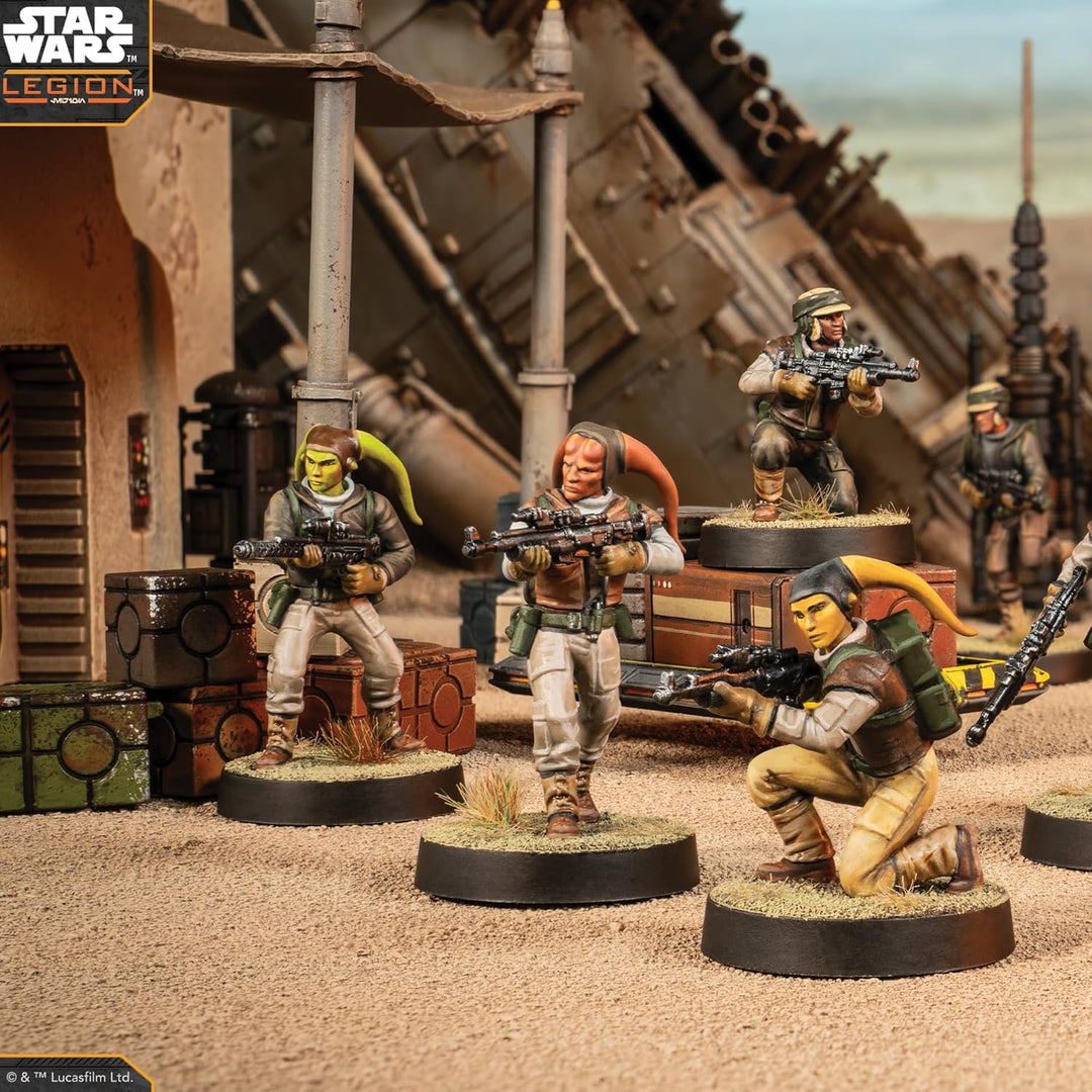 Atomic Mass Games, Star Wars: Legion - Rebel Troopers (Rebellentruppen), Erweiterung, Tabletop, 2 Sp