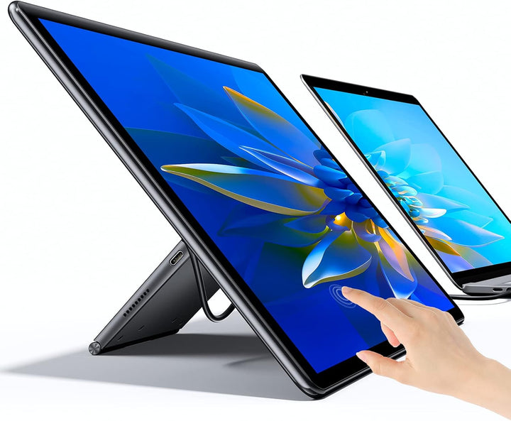 UPERFECT Portable Monitor Touchscreen, 15.6 Zoll Tragbarer Display 1920 x 1080 Full HD 2000:1 USB C