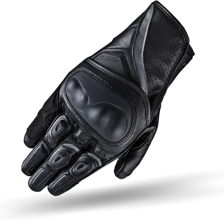 SHIMA SPARK 2.0 Motorradhandschuhe Herren | Touchscreen, Sommer, Sport Leder Handschuhe mit TPU Knöc