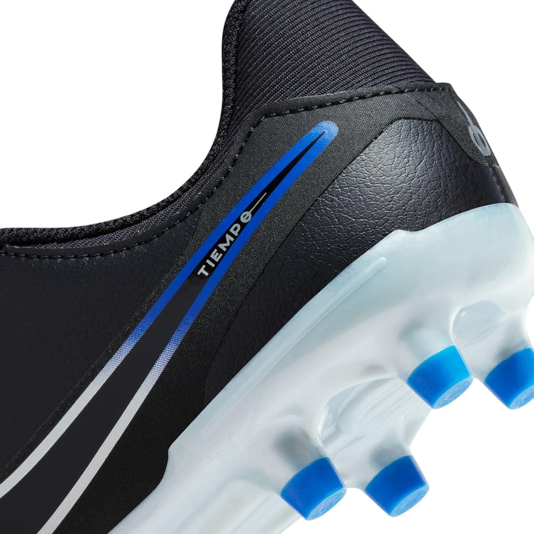 Nike Unisex Kinder Legend 10 Academy Ic Fussballschuh 37.5 EU Black Chrome Hyper Royal, 37.5 EU Blac