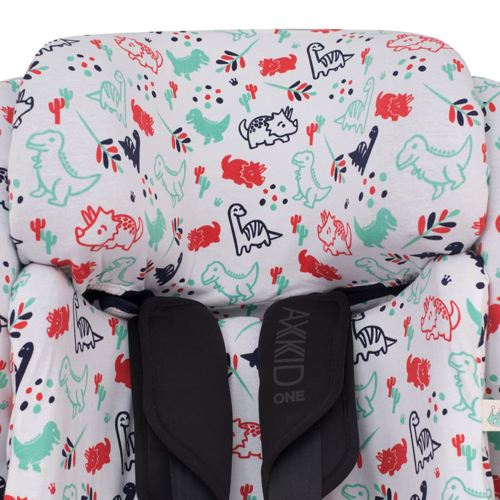 JYOKO KIDS Bezug für Autositz kompatibel mit Axkid One (Dino Party), Dino Party