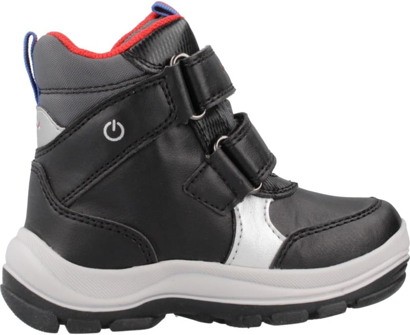 Geox Baby-Jungen B Flanfil B ABX Ankle Boot 22 EU Black Royal, 22 EU Black Royal
