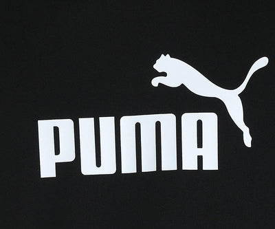 PUMA Herren ESS Big Logo Crew FL Sweatshirt S Puma Schwarz, S Puma Schwarz