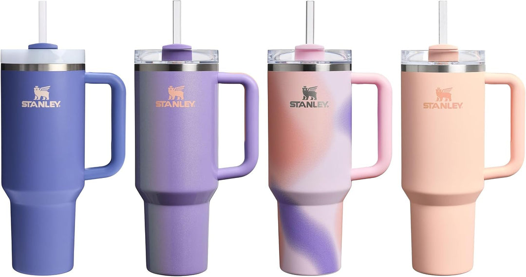 Stanley Quencher H2.0 Flowstate Trinkflasche Mit Strohhalm 1.2L - Thermobecher Kühlt 11 Stunden - 48