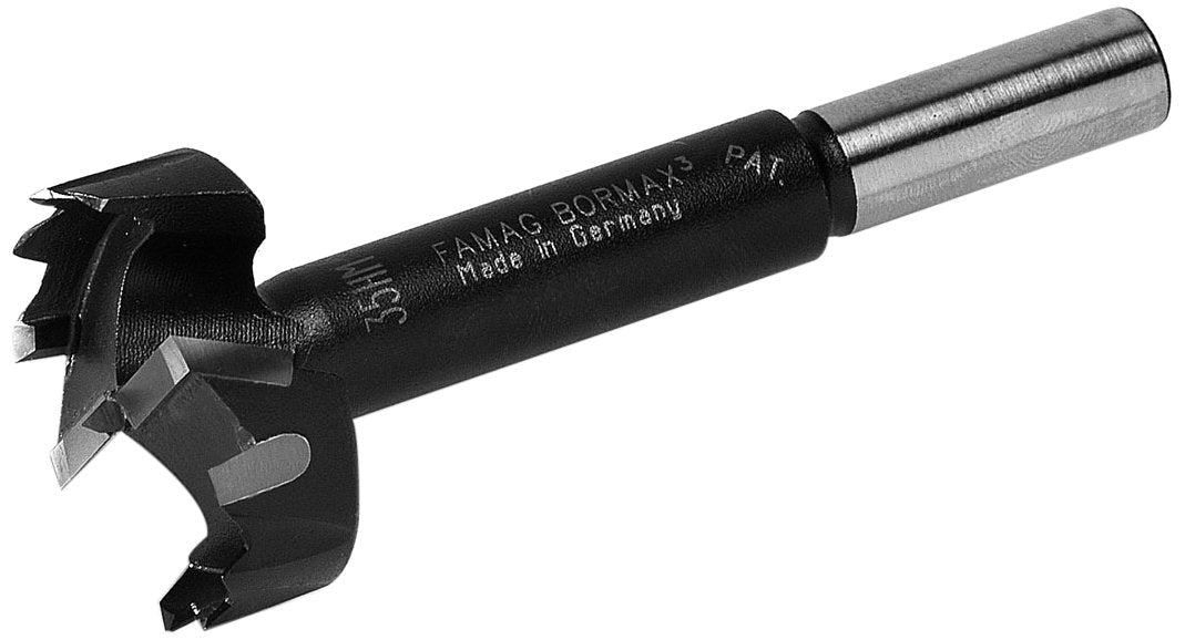 FAMAG Bormax Hartmetall-Forstnerbohrer 35x57x90mm S=10mm Z=2, 35x57x90mm S=10mm Z=2