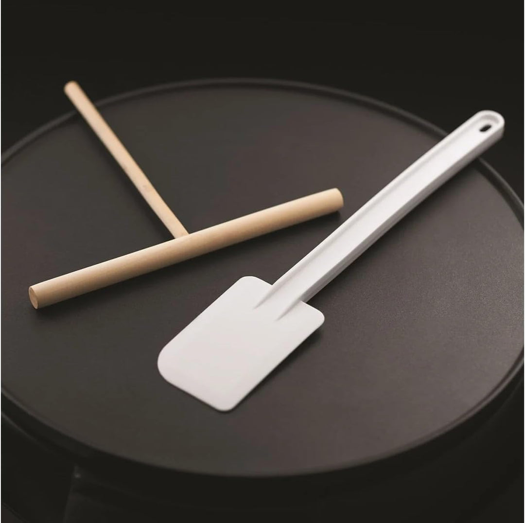 Russell Hobbs Crêpes Maker Fiesta (Ø 30cm, antihaftbeschichtete Platte, inkl. Teigverteiler & Crêpes