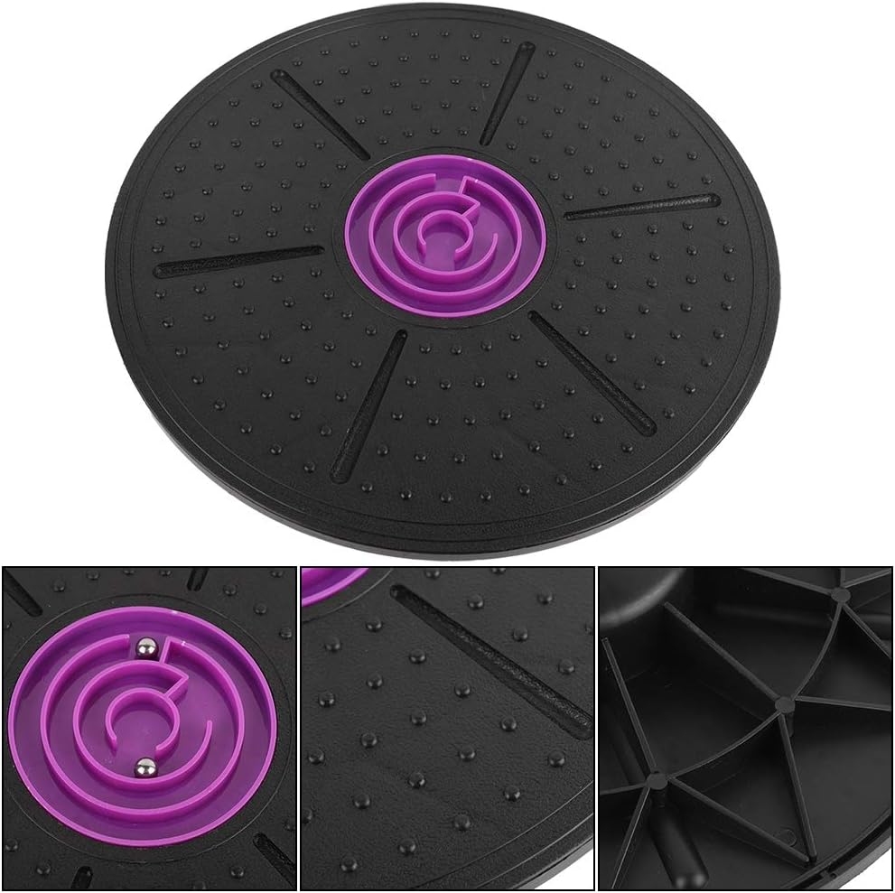 Lila Labyrinth Wobble, Board Yoga Training Fitness Balance Board Balance Wobble Übung Stabilitätssch