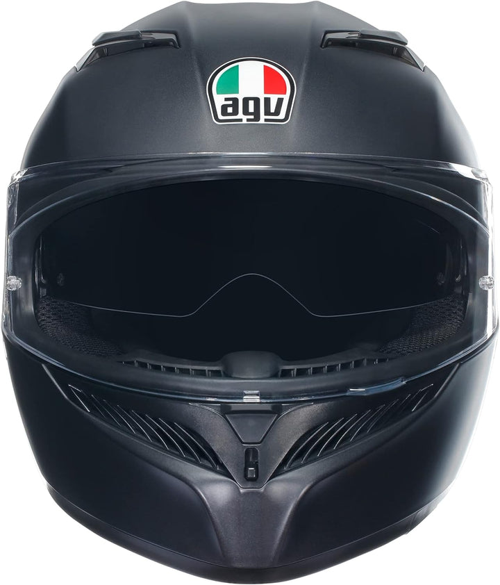 AGV - K3 E2206 MPLK Motorradhelm, Herren Integralhelm, ECE Vollvisierhelm mit Schweissabsorption, Sp