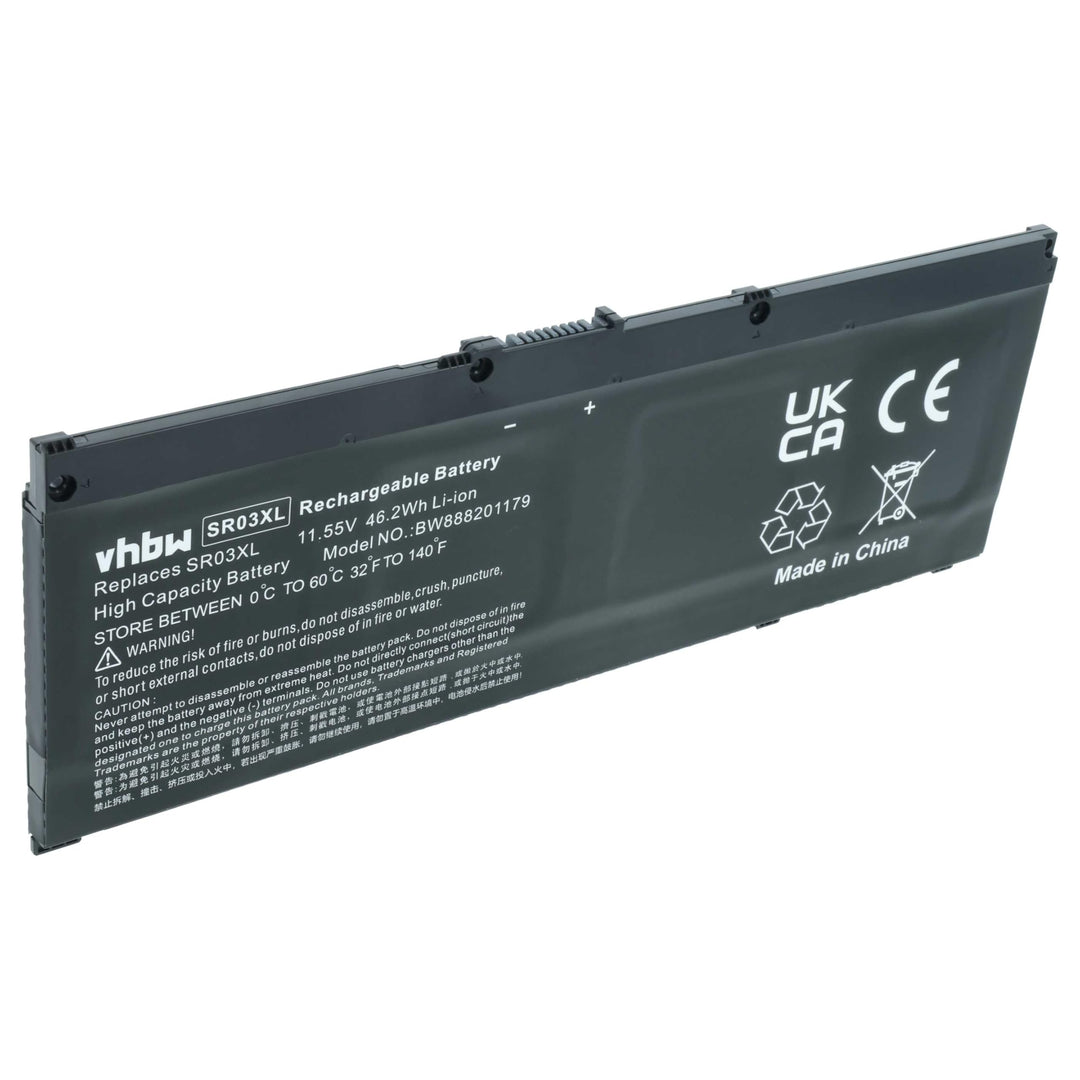 vhbw Akku kompatibel mit HP Envy x360 15-cn0000, X360 15-CN0000TX, X360 15-CN0002TX Notebook (4000mA