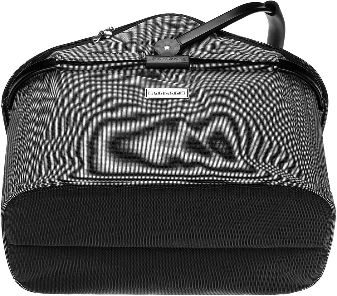 anndora Einkaufskorb 25 Liter Isolierkorb - Grau Iso: Grau Gewebt