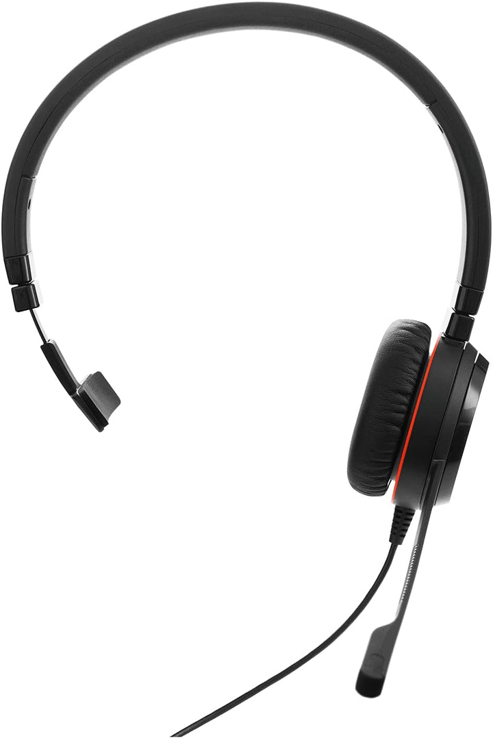 Jabra Evolve 20 SE Mono Headset, USB-C Kabel mit Anrufsteuerung, Microsoft Teams zertifiziert, Schwa