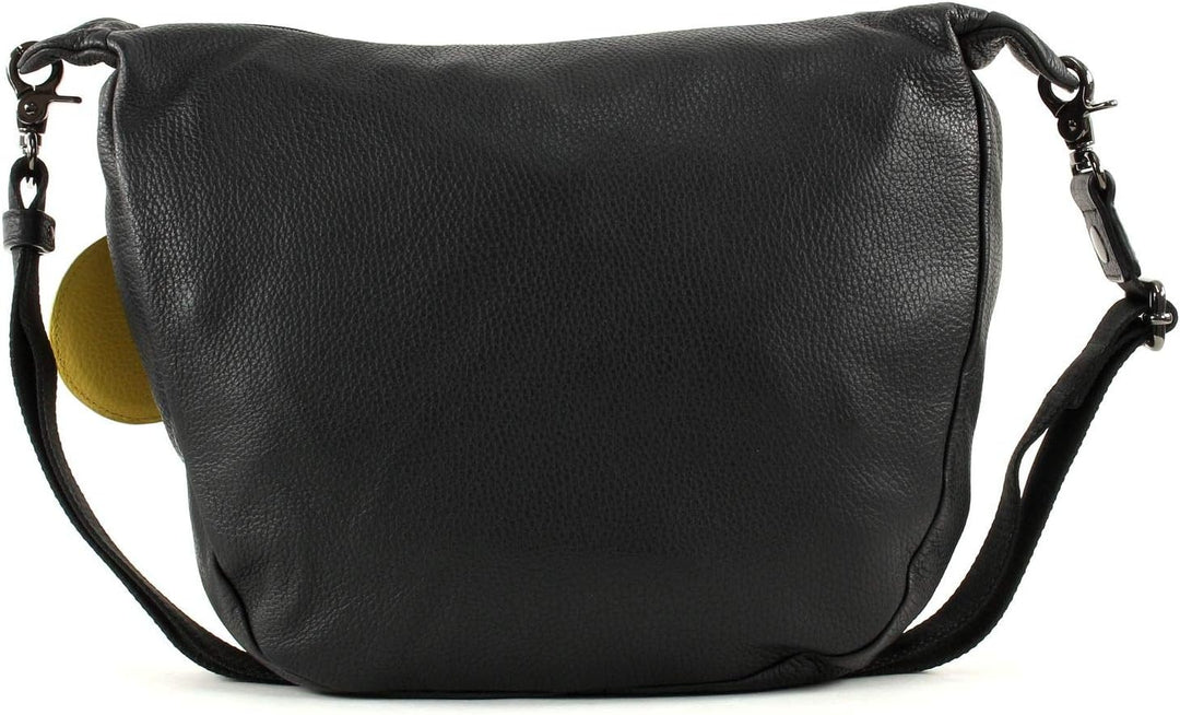 Mandarina Duck Schultertasche Schwarz (Schwarz) Mellow Leather P2fzt59 30 x 28 x 11 (L x H x B)