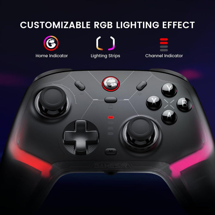 GameSir Cyclone 2 PC Controller Mag-Res TMR Sticks 1000Hz Report Rate Hall & Micro 2-in-1 Triggers R