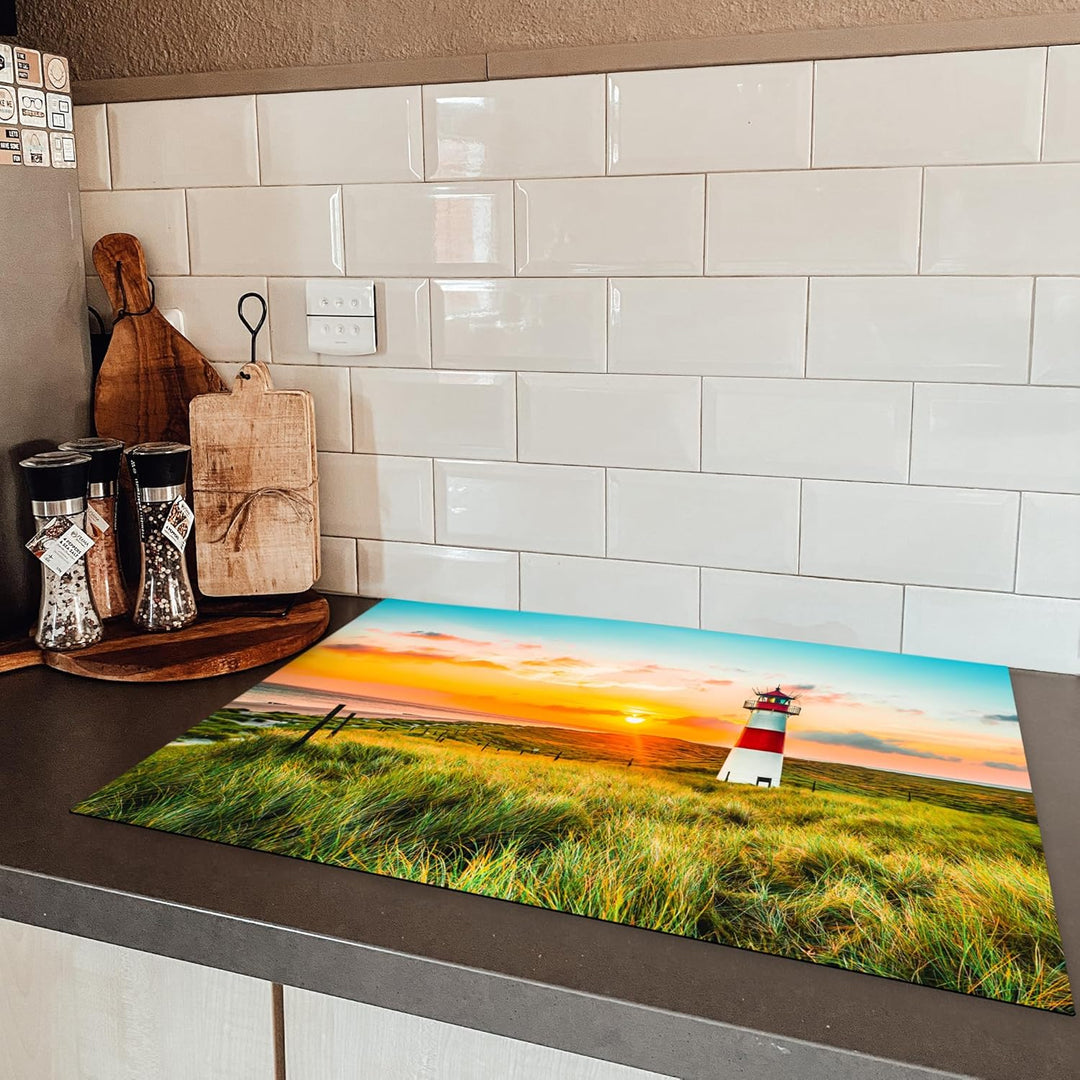 KitchenYeah© Herdabdeckplatte Einteilig Herdabdeckung Abdeckplatte für Ceranfeld Abdeckung Induktion