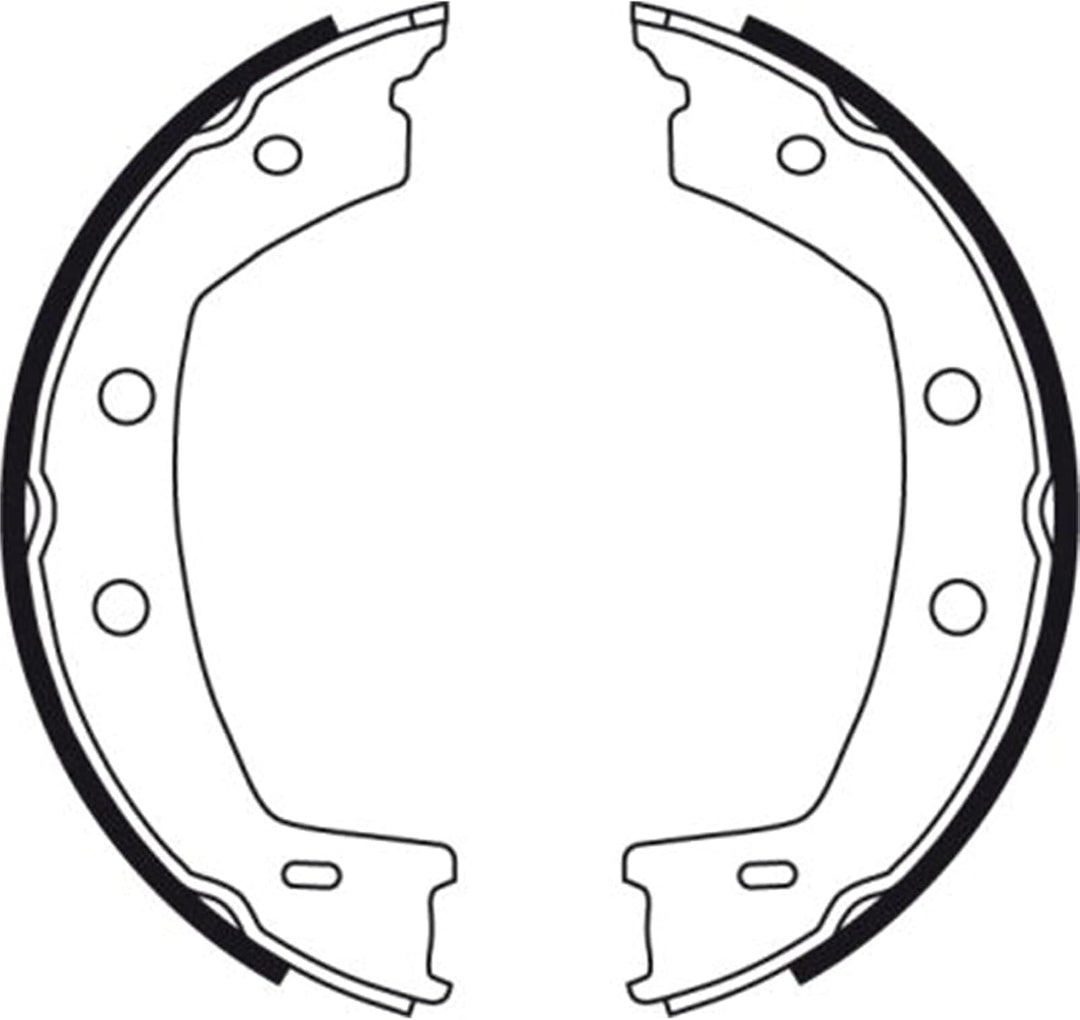 TRW GS8751 Bremsbackensatz, Feststellbremse