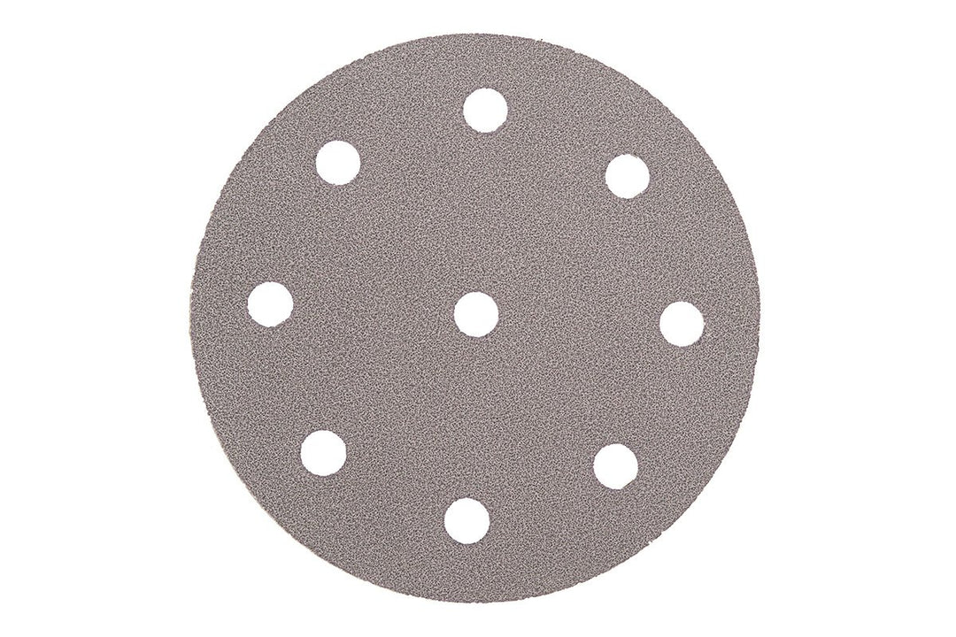 MIRKA 3661809912 Q. Silver Grip Schleifscheiben, 125 mm, 9 Löcher, Körnung 120 - Verpackungseinheite