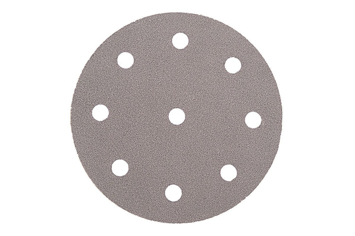 MIRKA 3661809912 Q. Silver Grip Schleifscheiben, 125 mm, 9 Löcher, Körnung 120 - Verpackungseinheite