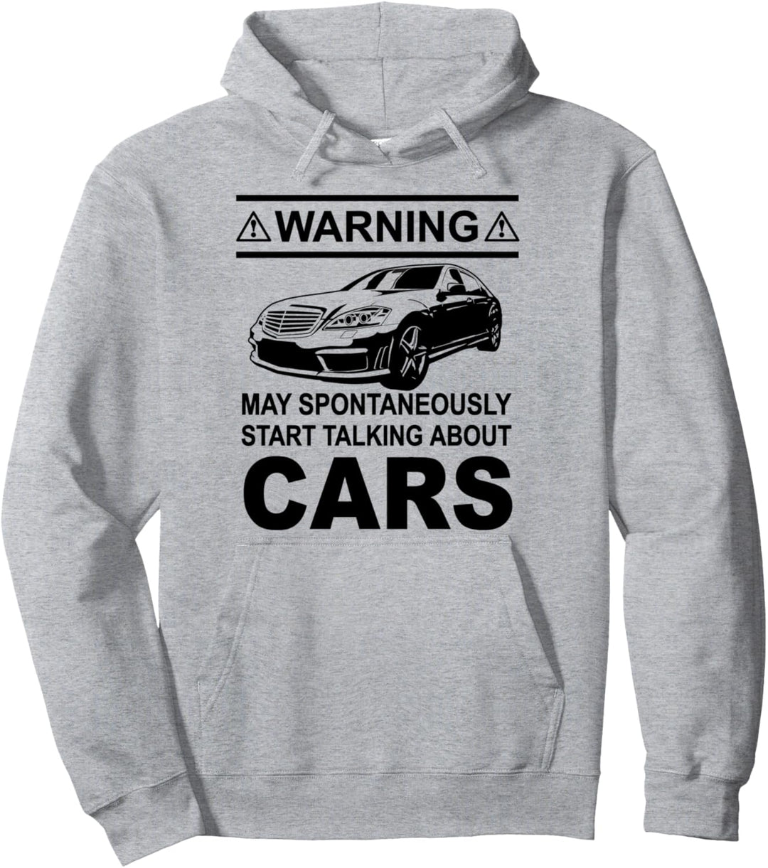 Funny Car Cars Engineer Mechanic Lovers-Men Teens Boys Pullover Hoodie