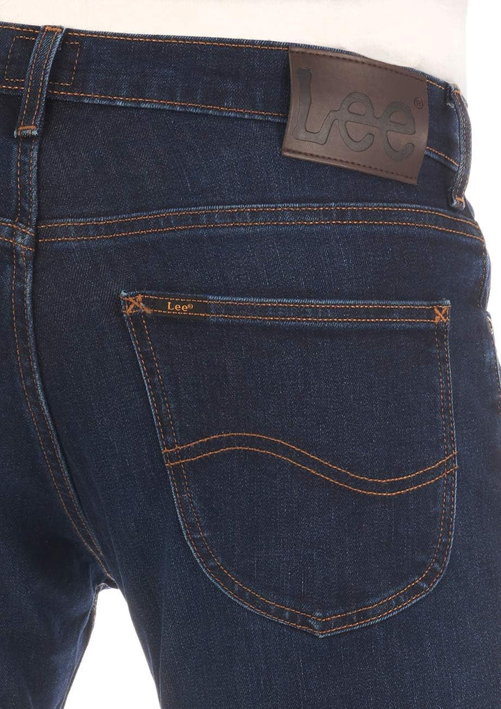 Lee Herren Jeans Bootcut Denver Hose Blau Jeanshose Männer Baumwolle Stretch Denim Blue w30 w31 w32