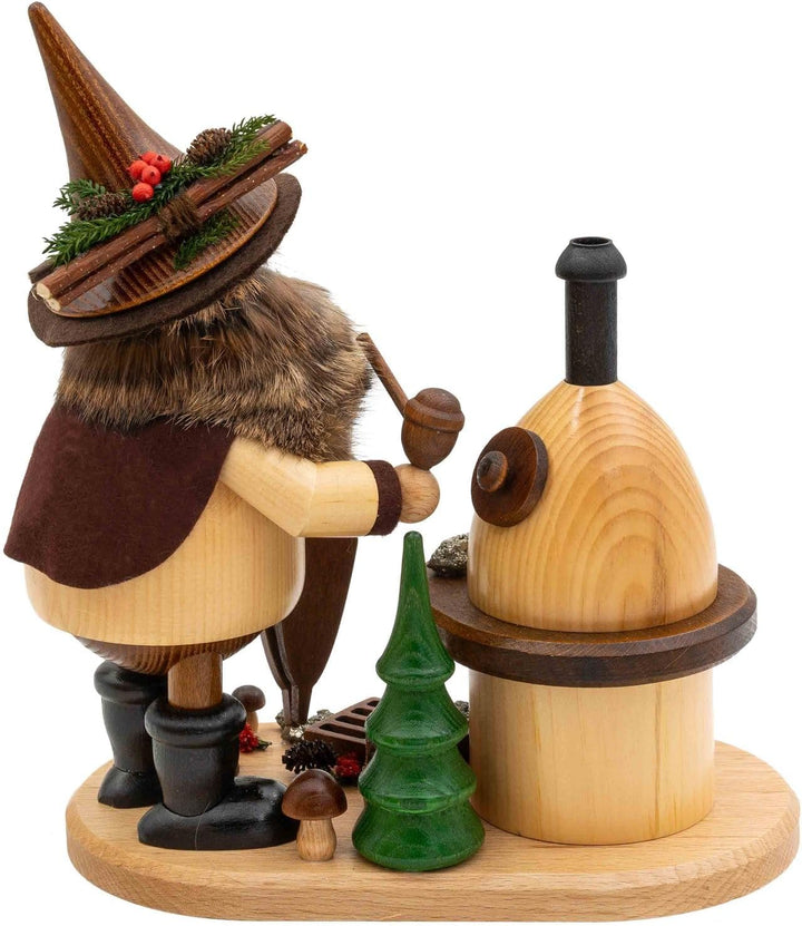 Drechselwerkstatt Uhlig DWU | Räuchermännchen Räuchermann aus dem Erzgebirge | Weihnachten Weihnacht