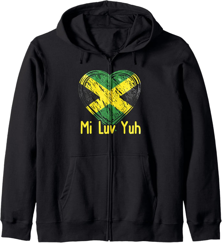 Jamaika Jamaikanische Flagge Karibik Urlaub Reggae Kapuzenjacke