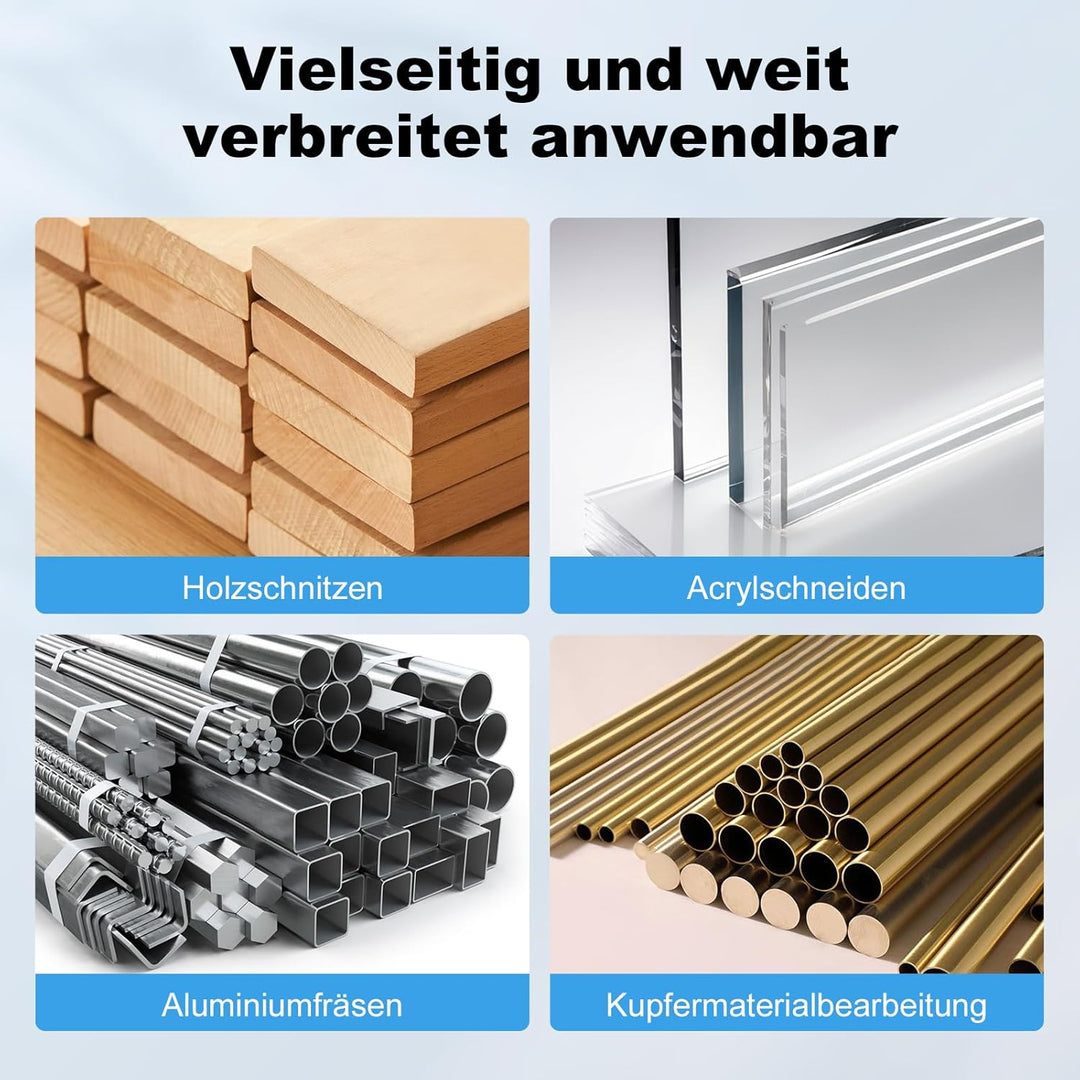 Twotrees 1000w CNC-Luftgekühlter Spindelsatz Spindelmotor für Twotrees TTC 450 Pro/450 Ultra, 24.000