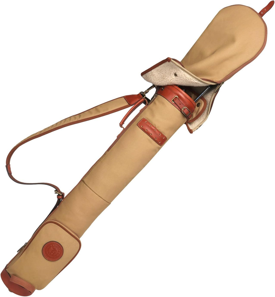 Tourbon wasserdichte Segeltuch-Tasche für Golfschläger, mit weichem gepolstertem Schultergurt Golf B