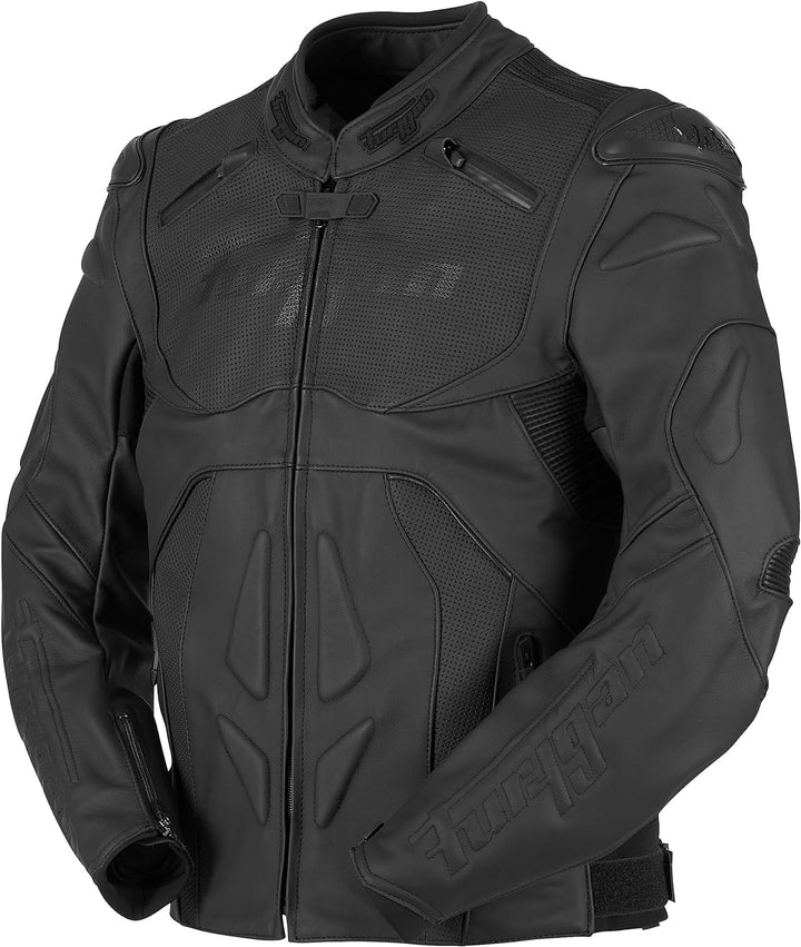 Furygan Men's 6011-1 Ghost Black L JACKEN UND MÄNTEL, Schwarz, L