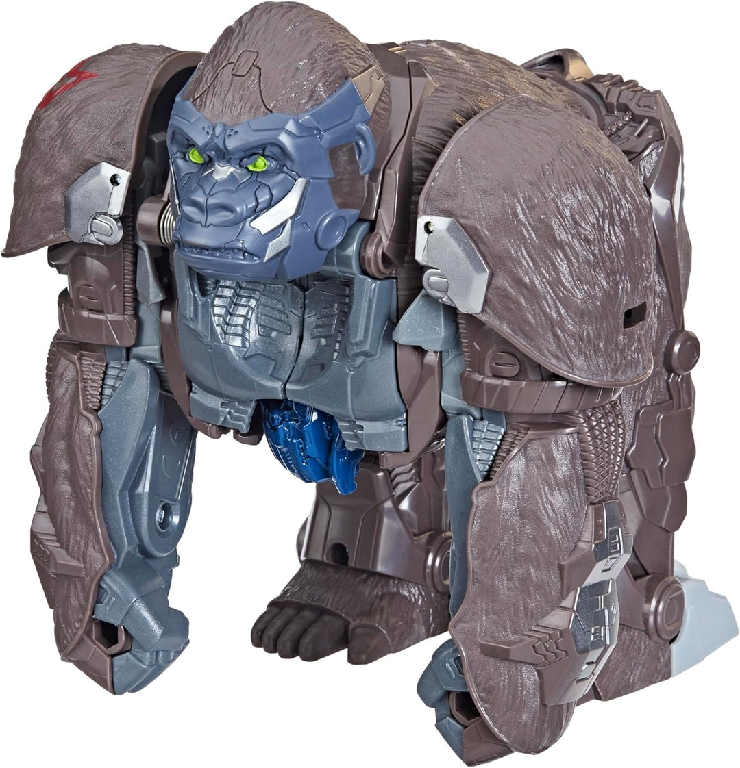 Transformers Spielzeug zum Film Aufstieg der Bestien, Smash Changer Optimus Primal Figur ab 6, 22,5