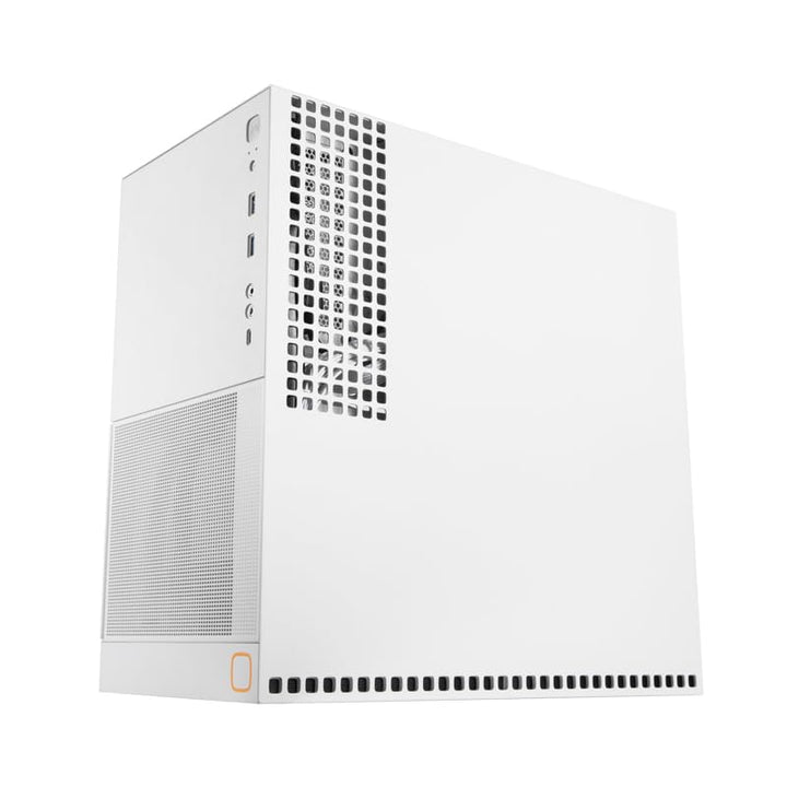 Geometric Future M4 King Arthur White Mid/Mini Tower, E-ATX/ATX Gaming-Gehäuse, vertikales Lufttunne