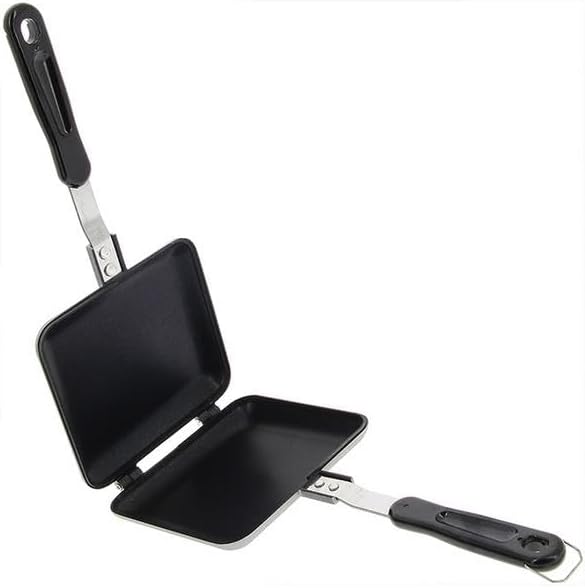 NGT Toastie Maker Gun Metal Toaster Camping Karpfenangeln