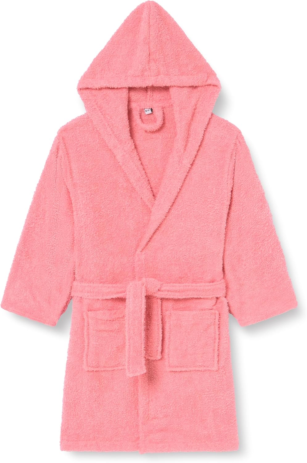 Playshoes Unisex Kinder Frottee-Bademantel Morgenmantel 146-152 koralle, 146-152 koralle